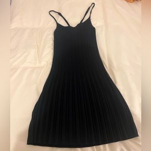 SOLD 🔴 Abercrombie Ribbed Knit Black Mini Dress